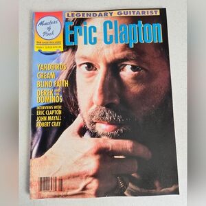 Masters of Rock Magazine Spring 1992 Issue 8 Eric Clapton Vtg